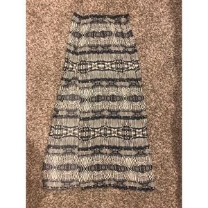 Foreign exchange maxi skirt size medium